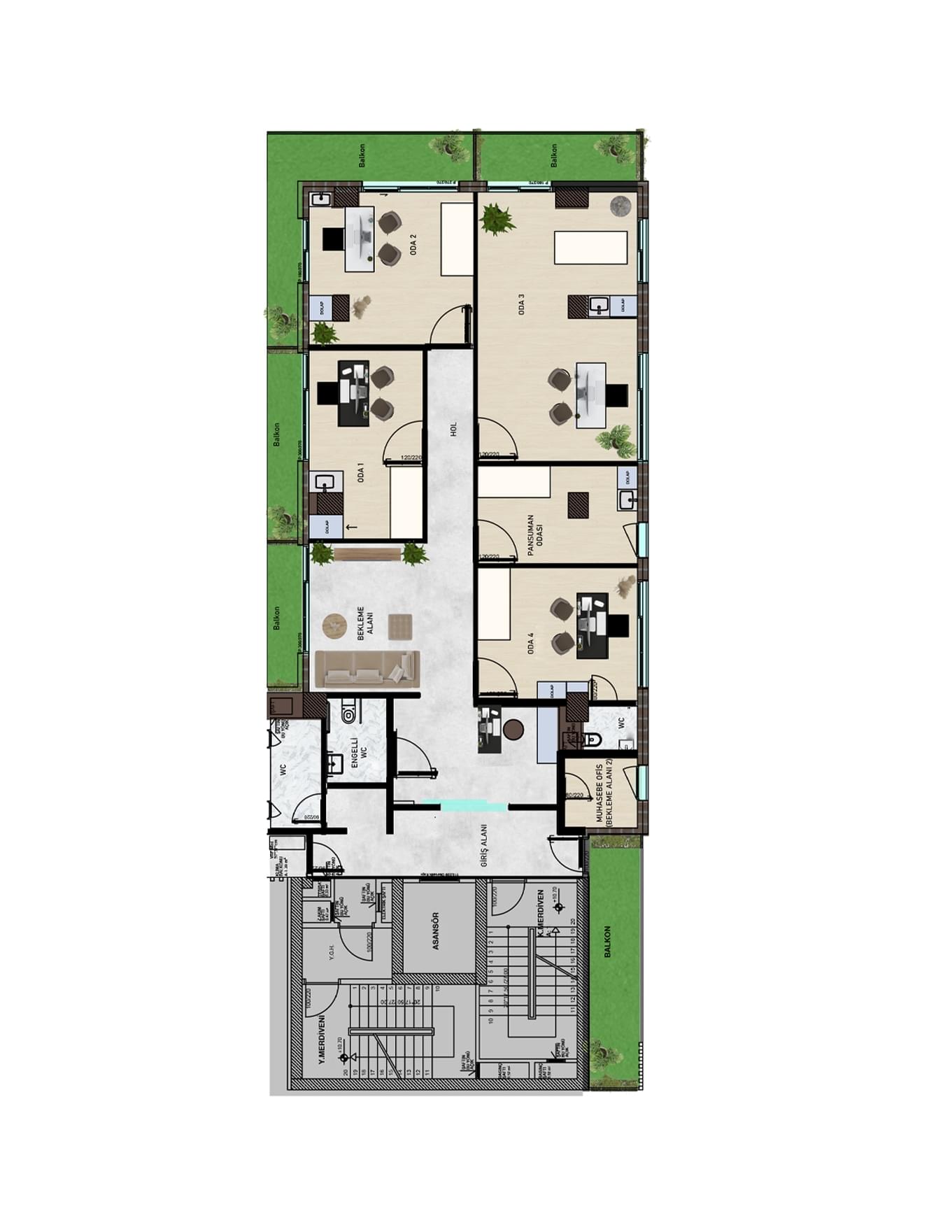 İYGMED Kat Planlaması 2